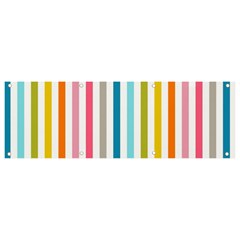 Stripes Banner And Sign 9  X 3 