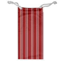 Stripes-red Jewelry Bag by nateshop