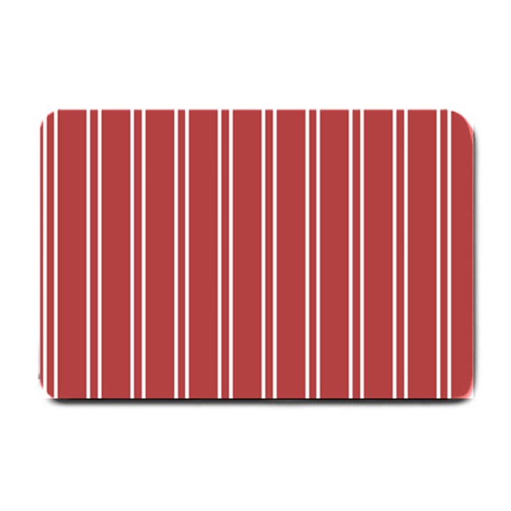 Stripes-red Small Doormat 