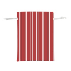 Stripes-red Lightweight Drawstring Pouch (s) by nateshop