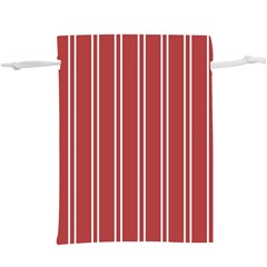 Stripes-red  Lightweight Drawstring Pouch (xl) by nateshop