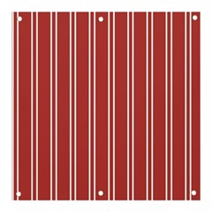 Stripes-red Banner And Sign 3  X 3 