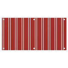 Stripes-red Banner And Sign 4  X 2 