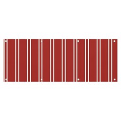 Stripes-red Banner And Sign 8  X 3 