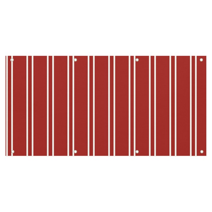 Stripes-red Banner and Sign 8  x 4 