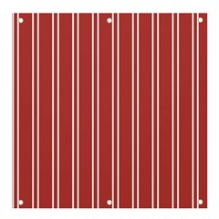 Stripes-red Banner And Sign 4  X 4 