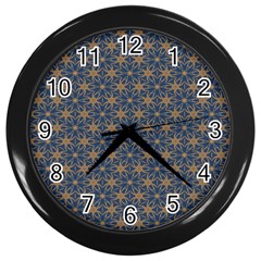 Wallpaper Wall Clock (black) by nateshop