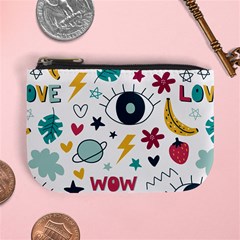 Wallpaper-love-eye Mini Coin Purse by nateshop