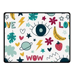 Wallpaper-love-eye Fleece Blanket (small) by nateshop