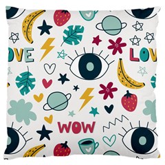 Wallpaper-love-eye Large Cushion Case (one Side)