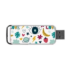 Wallpaper-love-eye Portable Usb Flash (two Sides) by nateshop