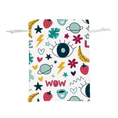 Wallpaper-love-eye Lightweight Drawstring Pouch (l) by nateshop