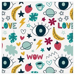 Wallpaper-love-eye Lightweight Scarf  by nateshop