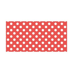 Polka-dots-red White,polkadot Yoga Headband by nateshop