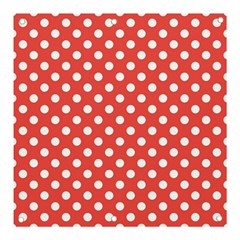 Polka-dots-red White,polkadot Banner And Sign 3  X 3 