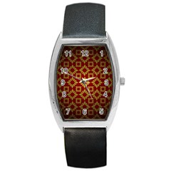 Antique Barrel Style Metal Watch