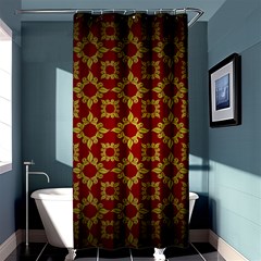 Antique Shower Curtain 36  x 72  (Stall) 