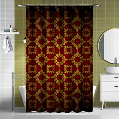 Antique Shower Curtain 48  x 72  (Small) 