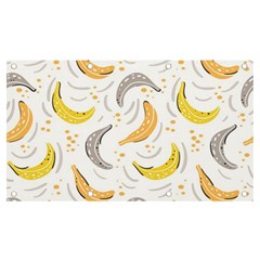 Seamless Stylish Pattern-with-fresh-yellow-bananas-background Banner And Sign 7  X 4  by Wegoenart