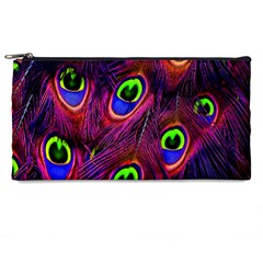 Peacock-feathers Pencil Case by nateshop