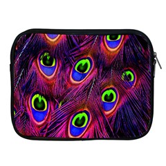 Peacock-feathers Apple Ipad 2/3/4 Zipper Cases by nateshop