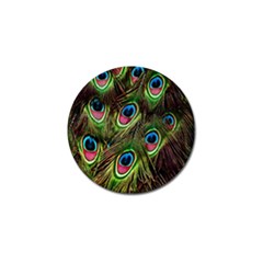 Peacock-army Golf Ball Marker (4 Pack) by nateshop