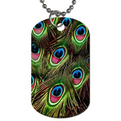 Peacock-army Dog Tag (one Side) by nateshop