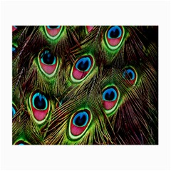 Peacock-army Small Glasses Cloth (2 Sides) by nateshop