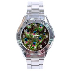 Peacock-army Stainless Steel Analogue Watch by nateshop