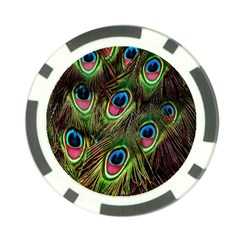 Peacock-army Poker Chip Card Guard (10 Pack)