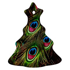 Peacock-army Christmas Tree Ornament (two Sides)