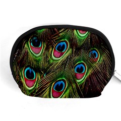 Peacock-army Accessory Pouch (medium) by nateshop