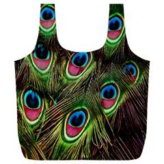 Peacock-army Full Print Recycle Bag (xxl) by nateshop