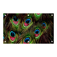 Peacock-army Banner And Sign 5  X 3  by nateshop