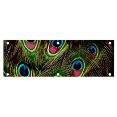 Peacock-army Banner And Sign 6  X 2  by nateshop