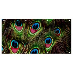 Peacock-army Banner And Sign 8  X 4  by nateshop