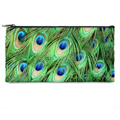 Peacock-green Pencil Case by nateshop