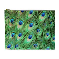 Peacock-green Cosmetic Bag (xl) by nateshop