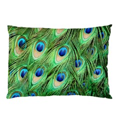 Peacock-green Pillow Case by nateshop