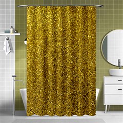 Glitter Shower Curtain 48  X 72  (small)  by nateshop