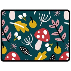 Autumn,mold Fleece Blanket (large)  by nateshop