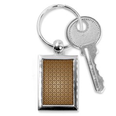 Background-chevron Chocolate Key Chain (rectangle) by nateshop