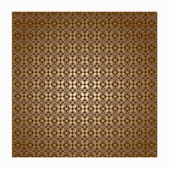 Background-chevron Chocolate Medium Glasses Cloth (2 Sides) by nateshop