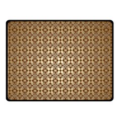 Background-chevron Chocolate Fleece Blanket (small) by nateshop