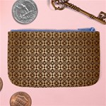 Background-chevron Chocolate Large Coin Purse Back