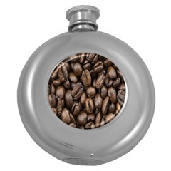 Black Coffe Round Hip Flask (5 Oz) by nateshop