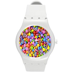 Candy Round Plastic Sport Watch (m) by nateshop