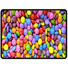 Candy Double Sided Fleece Blanket (large)  by nateshop