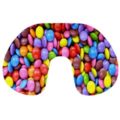 Candy Travel Neck Pillow by nateshop