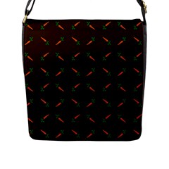 Carrots Flap Closure Messenger Bag (l) by nateshop